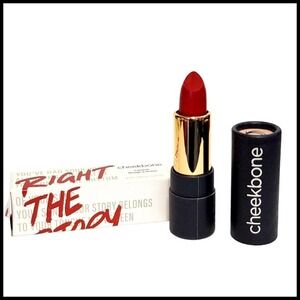 Cheekbone Beauty Sustain Lipstick AKI Red Full Size New in Box